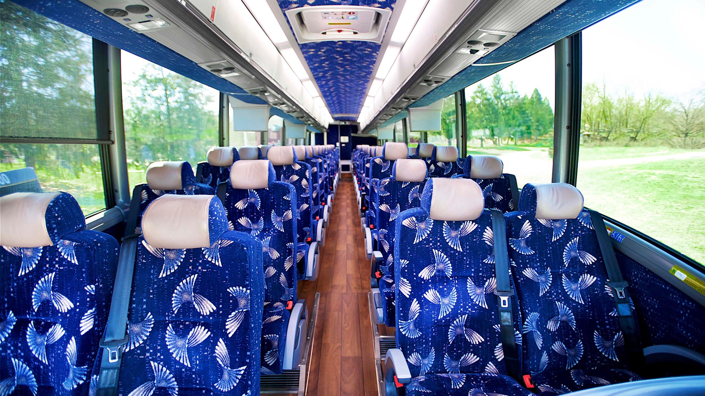 a bedroom with a large window